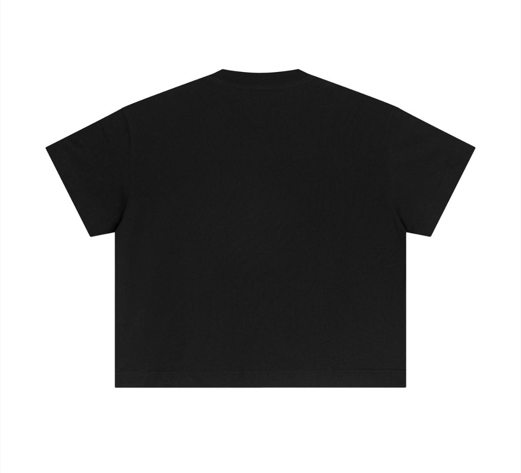 Essential Box fit T-shirt [black]